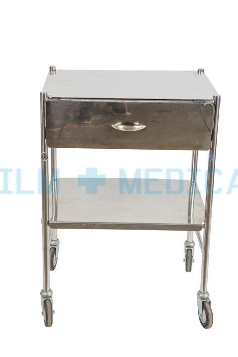 Trolley Rectangular with Single Drawer